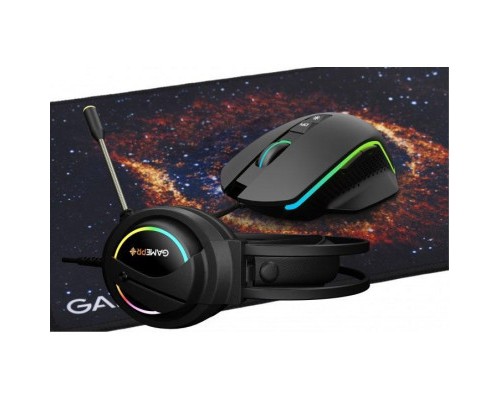 Мишка GamePro GS890 Combo 3 в 1 миша + ігрова поверхня + гарнітура (GS890)