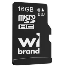 Карта пам'яті Wibrand 16GB microSD class 10 UHS-I (WICDHU1/16GB)
