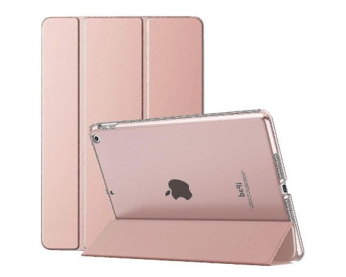 Чохол до планшета BeCover Tri Fold Hard Apple iPad 10.2 2019/2020/2021 Pink (711127)
