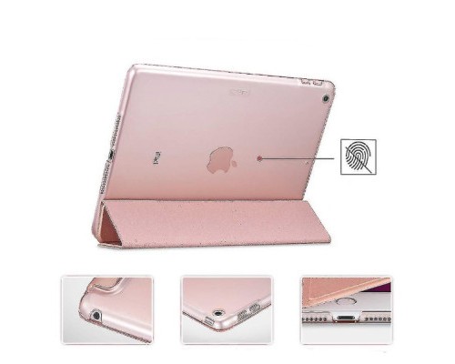 Чохол до планшета BeCover Tri Fold Hard Apple iPad 10.2 2019/2020/2021 Pink (711127)