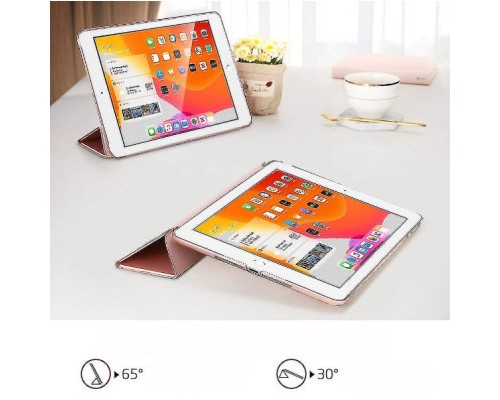 Чохол до планшета BeCover Tri Fold Hard Apple iPad 10.2 2019/2020/2021 Pink (711127)