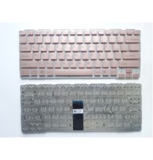 Клавіатура ноутбука Sony E14 Series розовая с красной каемкой/без рамки подсветка UA (A43618)