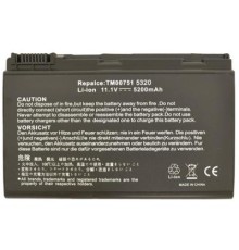 Акумулятор до ноутбука AlSoft Acer TM00741 5200mAh 6cell 11.1V Li-ion (A41015)