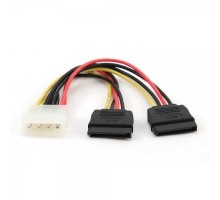 Кабель живлення Molex to 2xSATA power 0.3m Cablexpert (CC-SATA-PSY-0.3M)
