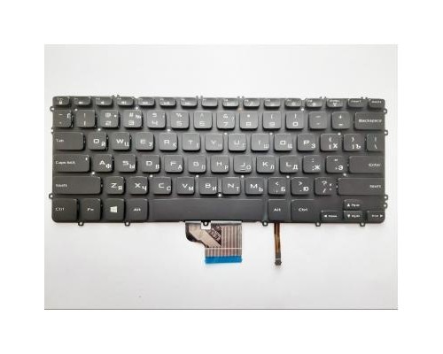 Клавіатура ноутбука Dell XPS 15-9530,Precision M3800 черная,подсв (A46090)