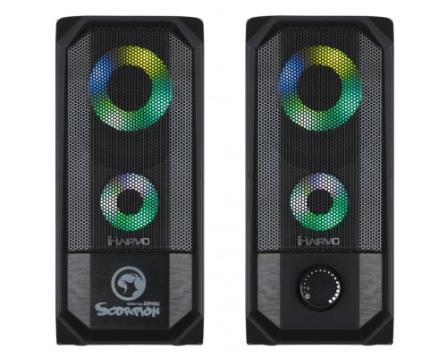 Акустична система Marvo SG-265 Multi-LED USB Black