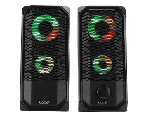 Акустична система Marvo SG-265 Multi-LED USB Black