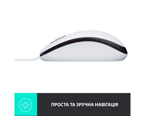 Мишка Logitech M100 USB White (910-006764)