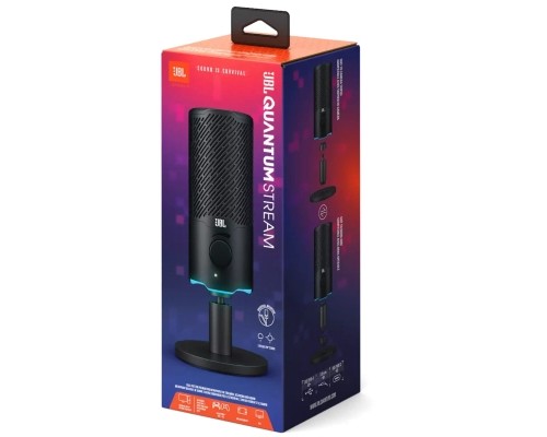 Мікрофон JBL Quantum Stream (JBLQSTREAMBLK)