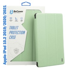 Чохол до планшета BeCover Tri Fold Soft TPU mount Apple Pencil Apple iPad 10.2 2019/2020/2021 Light Green (708458)