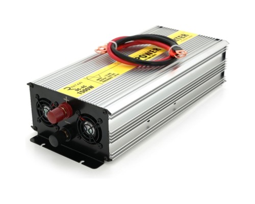 Автомобільний інвертор 12V/220V 1500W чиста синусоїда, 2xShuko, 1xUSB Ritar (RSC-1500)