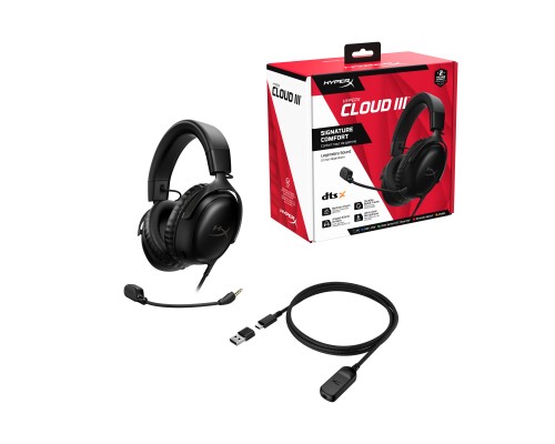 Навушники HyperX Cloud III Black (727A8AA)