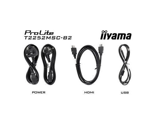 Монітор iiyama T2252MSC-B2