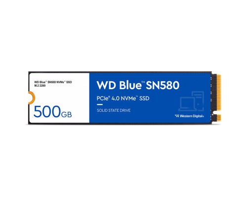Накопичувач SSD M.2 2280 500GB SN580 Blue WD (WDS500G3B0E)