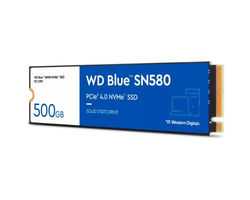 Накопичувач SSD M.2 2280 500GB SN580 Blue WD (WDS500G3B0E)