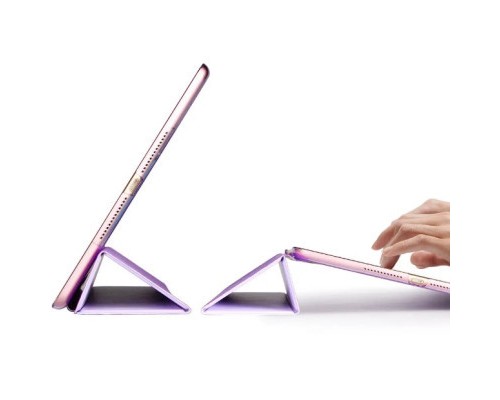 Чохол до планшета BeCover Tri Fold Hard Apple iPad 10.2 2019/2020/2021 Purple (709657) (709657)