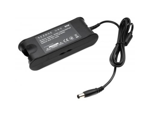 Блок живлення до ноутбуку Rezone DELL 65W 19.5V 3.34A 7.4*5.0 (RZPSDL65197450)