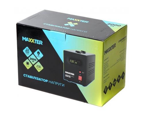 Стабілізатор Maxxter MX-AVR-S2000-01