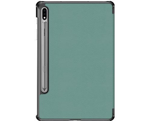 Чохол до планшета BeCover Smart Case Samsung Galaxy Tab S7 (SM-T875)/S8 (SM-X700/SM-X706) Dark Green (705222)