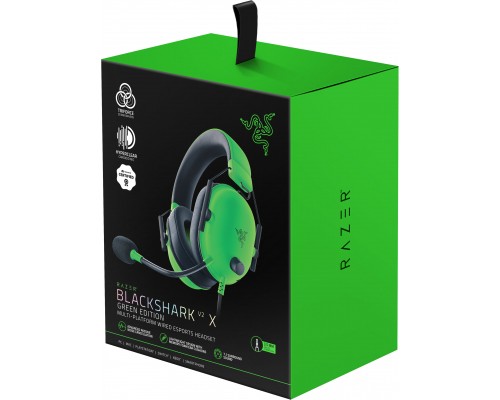Навушники Razer Blackshark V2 X Green (RZ04-03240600-R3M1)