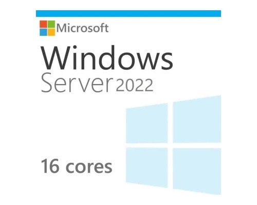 ПЗ для сервера Microsoft Windows Server 2022 Standard - 16 Core License Pack Commerci (DG7GMGF0D5RK_0005)