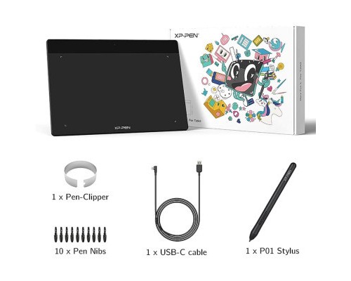 Графічний планшет XP-Pen Deco Fun Black (Deco Fun XS_BK)