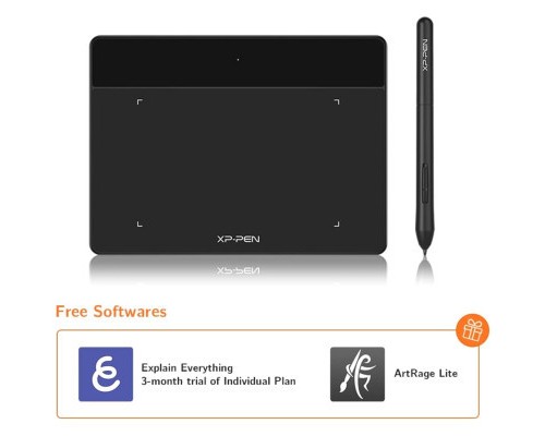 Графічний планшет XP-Pen Deco Fun Black (Deco Fun XS_BK)