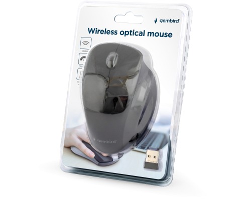 Мишка Gembird MUSW-6B-02 Wireless Black (MUSW-6B-02)