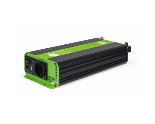 Автомобільний інвертор 12V/230V 1000W (2000W peak power) чиста синусоїда EnerGenie (EG-PWC-PS1000-01)