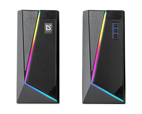 Акустична система Defender Solar 3 Bluetooth Light USB Black (65103)