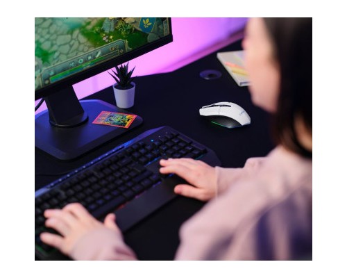 Мишка Trust GXT 110 Felox RGB Wireless White (25069)