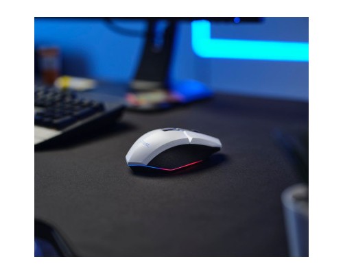 Мишка Trust GXT 110 Felox RGB Wireless White (25069)