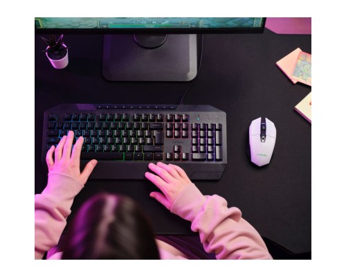 Мишка Trust GXT 110 Felox RGB Wireless White (25069)