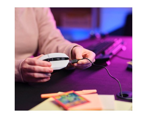 Мишка Trust GXT 110 Felox RGB Wireless White (25069)