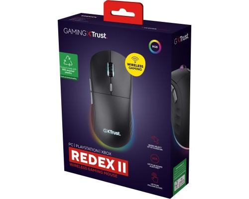 Мишка Trust GXT 926 Redex II Wireless/USB-A/USB-C Black (25126)