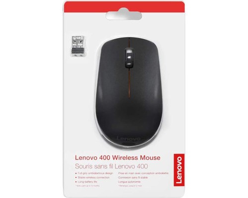 Мишка Lenovo 400 Wireless Black (GY50R91293)