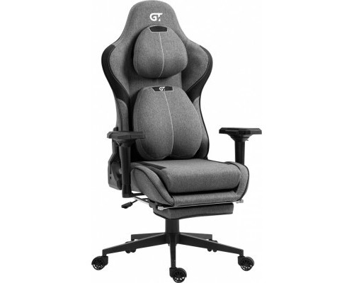Крісло ігрове GT Racer X-2308 Gray/Black (X-2308 Fabric Gray/Black)
