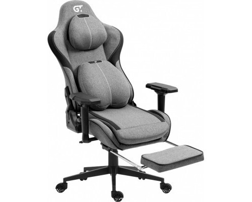 Крісло ігрове GT Racer X-2308 Gray/Black (X-2308 Fabric Gray/Black)