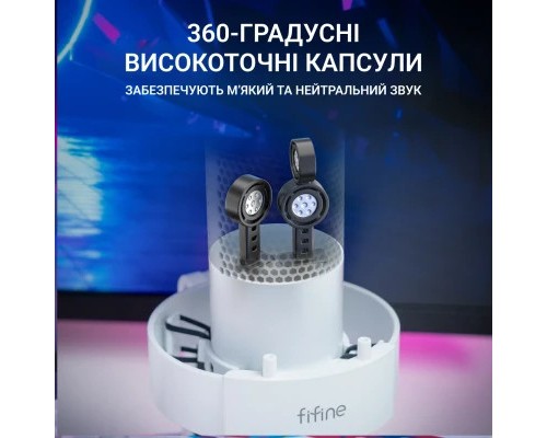 Мікрофон Fifine A9W USB White (A9W)