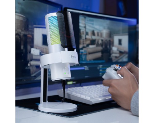 Мікрофон Fifine A9W USB White (A9W)
