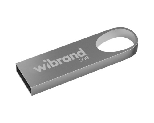 USB флеш накопичувач Wibrand 8GB Irbis Silver USB 2.0 (WI2.0/IR8U3S)