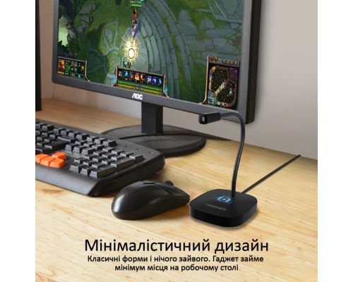 Мікрофон Promate ProMic-1 USB Black (promic-1.black)