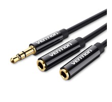 Кабель мультимедійний Jack 3.5mm M to 2X 3.5mm F Stereo Splitter Vention (BBSBY)