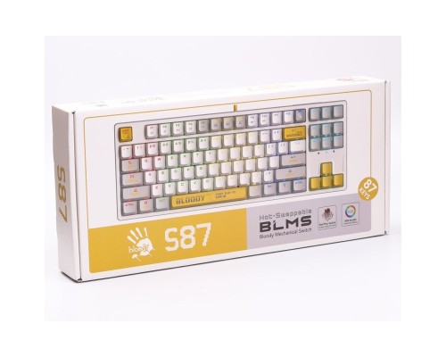 Клавіатура A4Tech Bloody S87 RGB BLMS TKL USB Energy Red (4711421993845)