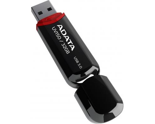 USB флеш накопичувач ADATA 32Gb UV150 Black USB 3.0 (AUV150-32G-RBK)