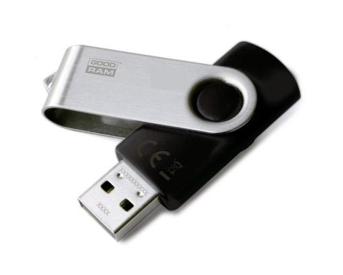 USB флеш накопичувач Goodram 64GB Twister Black USB 2.0 (UTS2-0640K0R11)