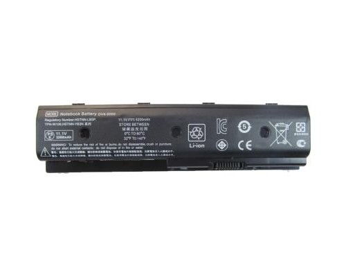 Акумулятор до ноутбука AlSoft HP Pavilion M6-1000 (DV4-5000) HSTNN-LB3P 5200mAh 6cell 11.1 (A41646)