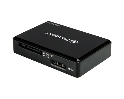 Зчитувач флеш-карт Transcend USB 3.1 Gen 1 Type-C SD/microSD/CompactFlash/Memory Stick (TS-RDC8K2)