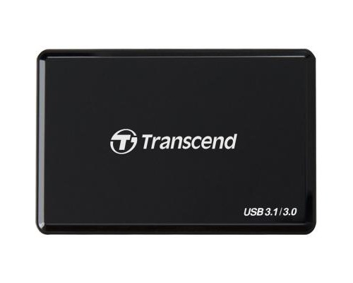 Зчитувач флеш-карт Transcend USB 3.1 Gen 1 Type-C SD/microSD/CompactFlash/Memory Stick (TS-RDC8K2)