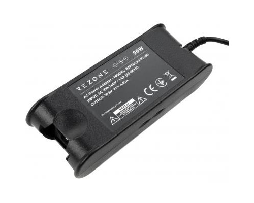 Блок живлення до ноутбуку Rezone DELL 90W 19.5V 4.62A 7.4*5.0 (RZPSDL90197450)